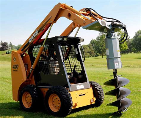 skid steer telescopic auger|best auger for skid steer.